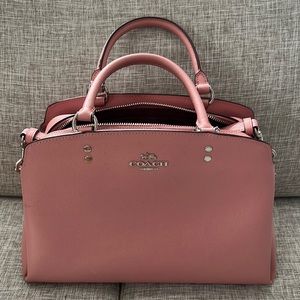 Coach Lillie Carryall Satchel - Blush/Pink